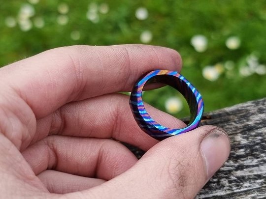 Timascus rings store